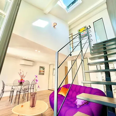 Duplex En Plein Coeur De Cannes, 5 Min Walk To Croisette And Palais Apartment *